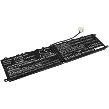 Replacement Battery MSI BTY-M6M for Creator 15 A10sdt - 1