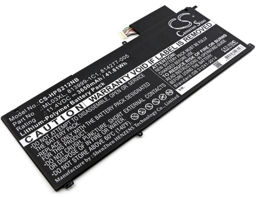 Battery Replacement for HP 813999-1C1 814060-850 814277-005 Spectre 12-a000 x2 - 1