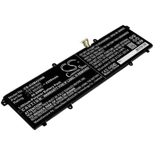 Picture of Battery Replacement Asus 0B200-03580200 C31N1905 for VivoBook 14 S433FL-EB072T VivoBook 14 S433FL-EB093T