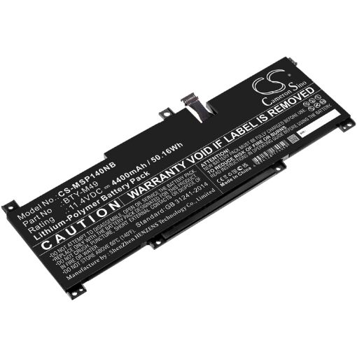Picture of Battery Replacement Msi BTY-M49 for GSP14 Modern 14 B10M(MS-14D1)