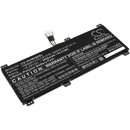 Replacement Battery Huawei HB6081V1ECW-41 for HBL-W19 HBL-W29 - 1