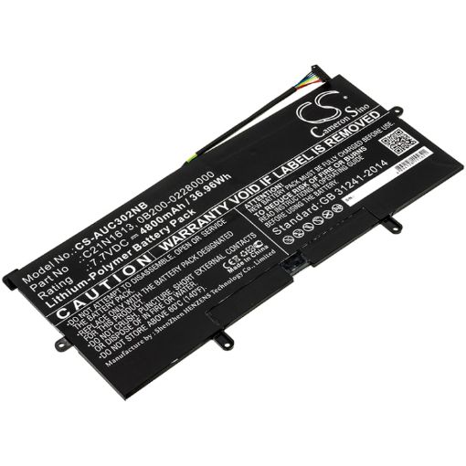 Battery Replacement Asus 0B200-02280000 C21N1613 for C302CA - 1
