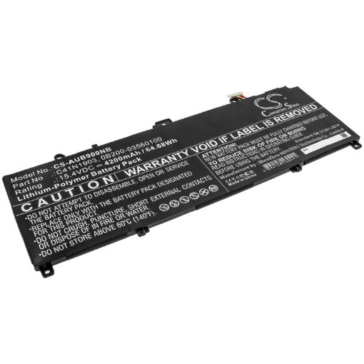 Battery Replacement Asus 0B200-03560100 C41N1903 for B9450FA-BM0160R - 1