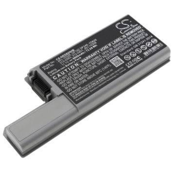 Replacement Battery Dell 312-0393 312-0394 312-0401 312-0402 CF623 for Latitude D531 D820 - 1