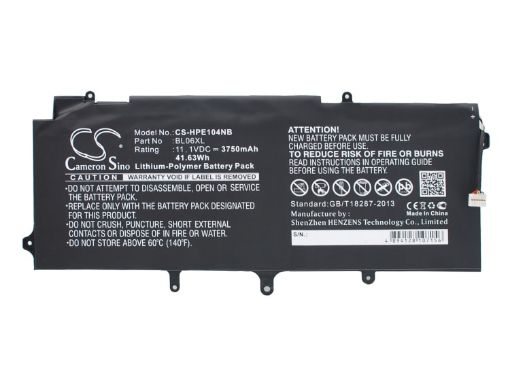 HP Battery Replacement 722236-171/1C1/271/2C1/722297-001/005 for EliteBook 1040 Folio G1 - 1