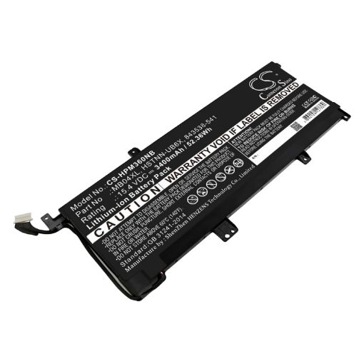 Battery Replacement for HP 843538-541 844204-850 844204-855 HSTNN-UB6X MB04055XL MB04XL MBO4XL - 1