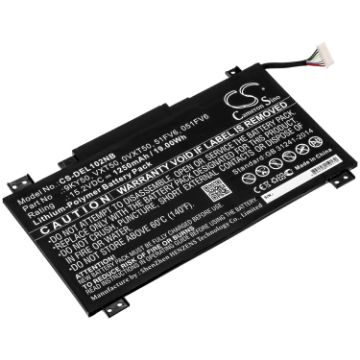 Replacement Battery Dell 051FV6 0VXT50 51FV6 9KY50 VXT50 for Latitude 10 STE2 - 1