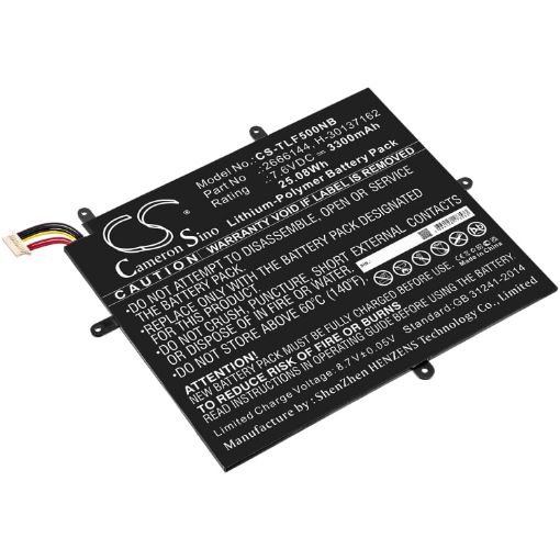 Battery Replacement Maxbook 2666144 H-30137162 for Y11 H1M6 - 1