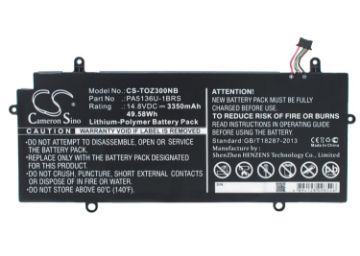 Replacement Battery Toshiba PA5136U-1BRS for Portege Z30-A-1EI Z30 - 1