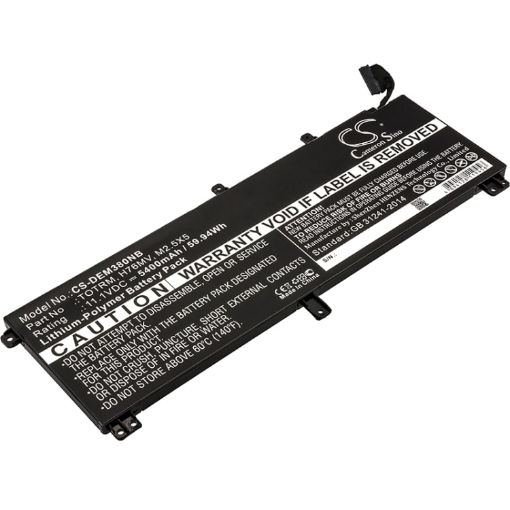 Replacement Battery for Dell Precision M3800 - 1
