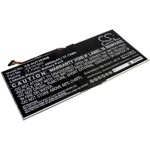 Battery Replacement Asus 0B200-02100100 0B200-02100200 0B200-02100300 C21N1603 - 1