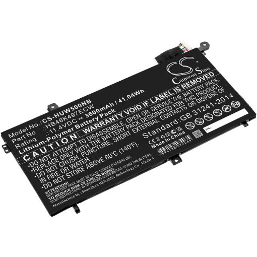Picture of Battery Replacement Huawei HB46K497ECW for 53010BAJ MateBook D