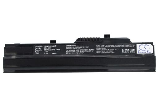 Battery Replacement MSI 14L-MS6837D1 3715A-MS6837D1 6317A-RTL8187SE BTY-12 BTY-S11 TX2-RTL8187SE - 1