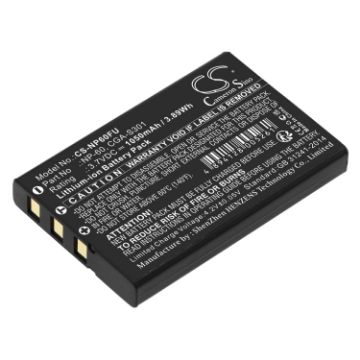 Battery Replacement for Traveler 02491-0017-00 A1812A CGA-S301 CGA-S302A CGA-S302A/1B CGA-S302E/1B COMA-BP1 DB-40 DB-43 D-LI2 - 1