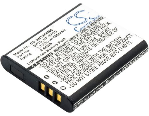 Sony NP-SP70 Battery Replacement for Bloggie Duo MHS-FS2 - 1
