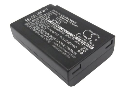 Samsung BP1410 ED-BP1410 Battery Replacement for NX30 WB2200 - 1