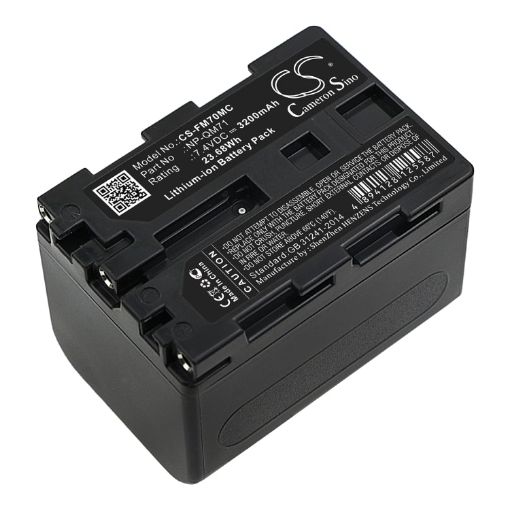 Sony NP-FM70 NP-FM71 NP-QM70 NP-QM71 Battery Replacement for CCD-TRV108 CCD-TRV118 - 1