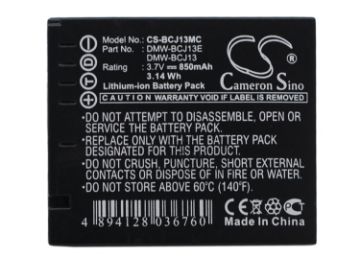 Battery Replacement Leica 18719 18720 BP-DC9 for D-LUX5 - 1