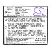 Battery Replacement Braun for D808 - 3