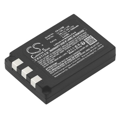 Olympus Li-10B LI-12B Battery Replacement for Camedia C-470 & C-50 Zoom - 1