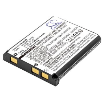 Pentax D-LI108 D-LI63 Battery Replacement for Optio L40 LS1100 - 1