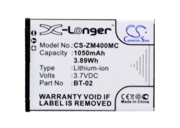 Zoom BT-02 Battery Replacement for 247-9036 Q4 - 1
