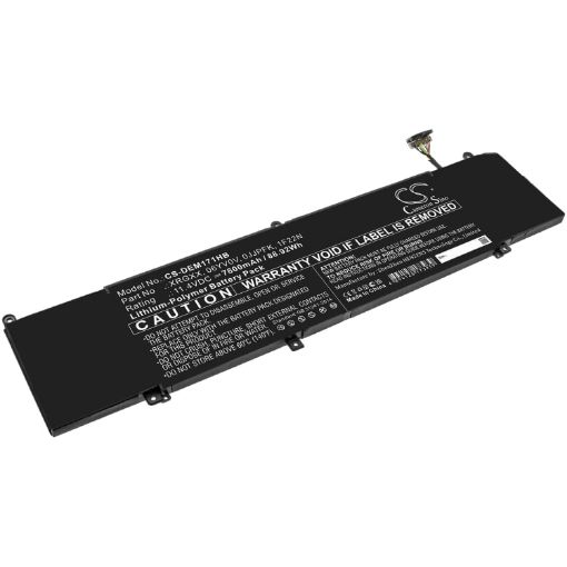 Battery Replacement Dell 06YV0V 0JJPFK 1F22N XRGXX for ALIENWARE 2018 M15 ALW15M-D1735R - 1