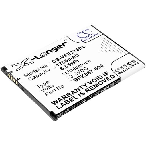 Battery Replacement Verifone BPK087-600 for E285 IPAY E285 - 1