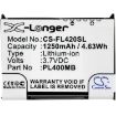 Battery Replacement Pharos PZX65 for PTL535 PTL535e - 3