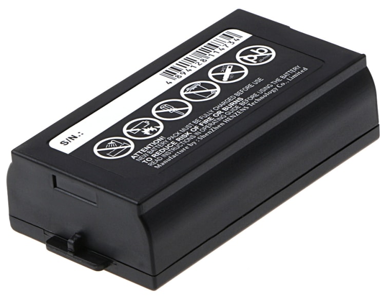 Batteria 7.4V 1Ah Li-ion per stampante Zebra EM 220