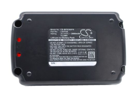 Black & Decker LBX1540 Battery Replacement for 40V MAX Cordless Chainsaw & Hedge Trimmer - 1
