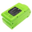 Picture of Battery Replacement Greenworks 20202 22262 24252 25312 2601102 29252 29302 29462 29472 29717 29727 G-MAX 4 AH Li-Ion for 1302702 20202