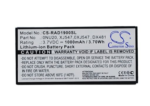 Dell Battery Replacement 0FR463 0NU209 0U8735 0UF302 0XJ547 312-0448 405-10780 - 1