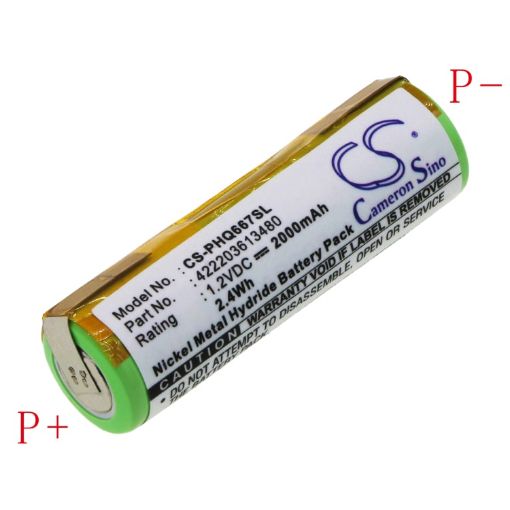 Battery Replacement Remington F-4790 F-5790 - 1