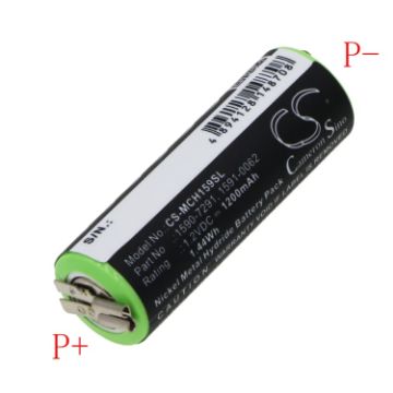 Battery Replacement Moser 1590-7291 1591-0062 1591-0067 for ChroMini 1591 - 1
