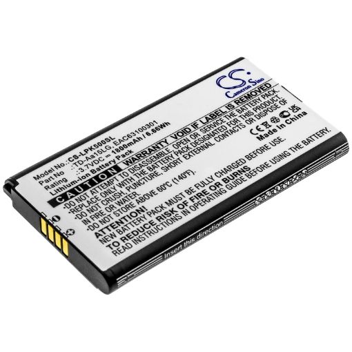 Picture of Battery Replacement Lg EAC63100301 TD-Aa15LG for Music Flow P5 Music Flow P5 Strap