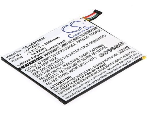 Battery Replacement for Acer Iconia One 7 B1-750 AP14E4K AP14E8K KT.00104.001 - 1