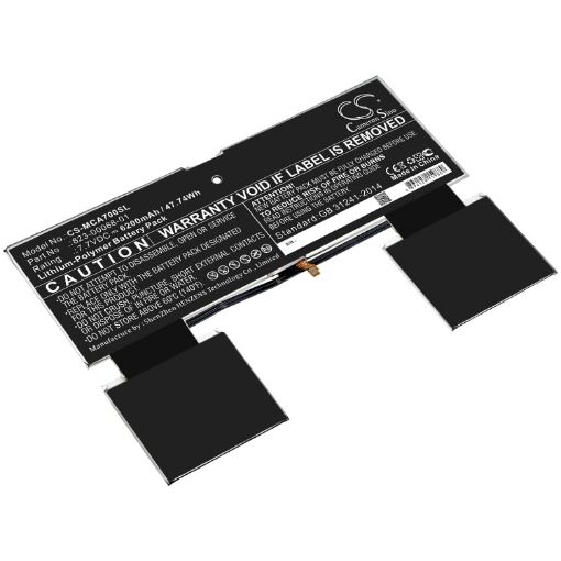 Battery Replacement Microsoft 823-00088-01 for Surface A70 - 1