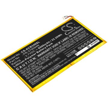 Battery Replacement for Acer Iconia One 10 B3-A40 PR-279594N(1ICP3/95/94-2) - 1