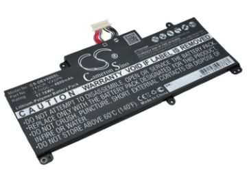 Replacement Battery Dell 74XCR VXGP6 for T01D T10D-5830 - 1