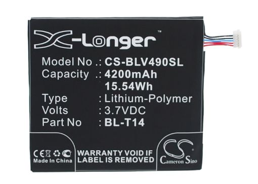 Replacement Battery LG BL-T14 EAC62638401 for G Pad 8.0 G Pad F 8.0 - 1