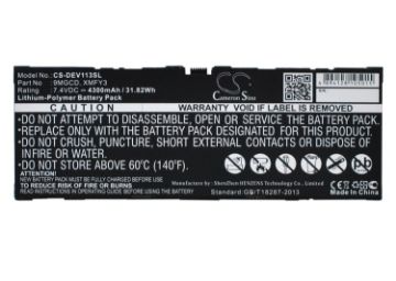 Battery Replacement Dell 0T8NH4 0XMFY3 312-1453 for T06G Venue 11 Pro 32 - 1