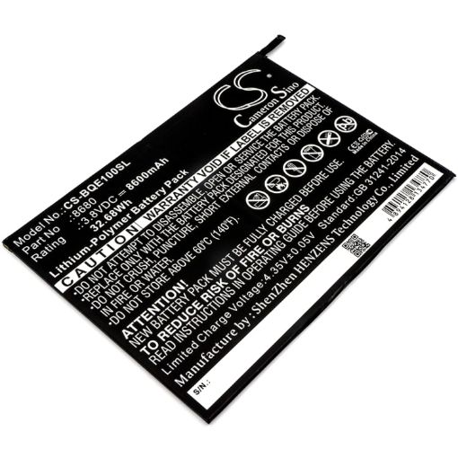 Battery Replacement Bq 8680 for E10 E10 Tablet - 1