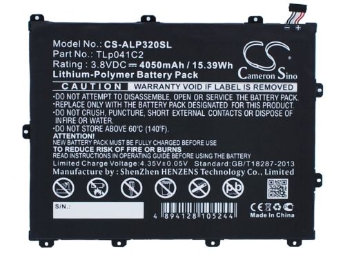 Alcatel TLp041C2 TLp041CC Battery Replacement for One Touch Hero 8 & POP 8 - 1