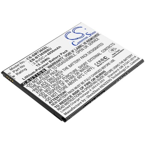 Samsung EB-BT365BBC Battery Replacement for Galaxy Tab Active 2 - 1