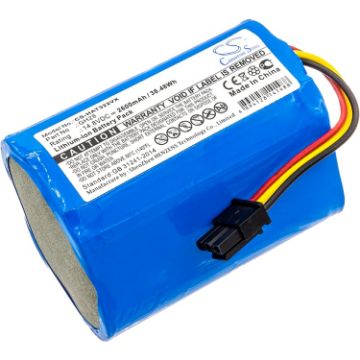 Liectroux DH860 Q7000 Battery Replacement - 1