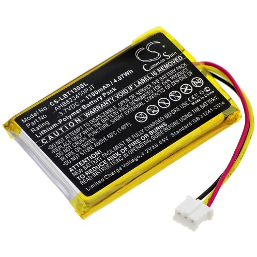 Picture of Battery Replacement Listen Technologies AHB623450PJT for Audio Guide LBT-1300