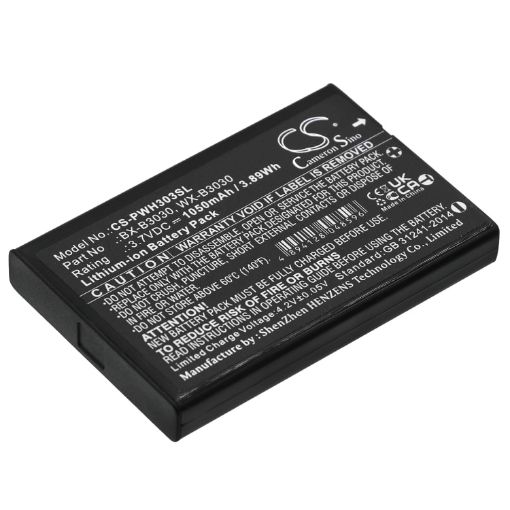 Picture of Battery Replacement Panasonic BX-B3030 CE-3030 WX-B3030 WX-B3030M for Attune Attune 3020