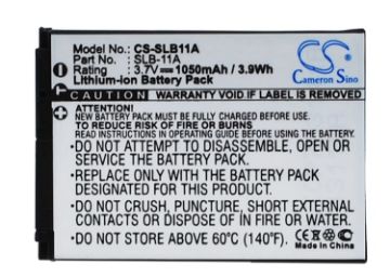 Picture of Battery Replacement Samsung EA-SLB11A SLB11A SLB-11A for EX1 ST1000