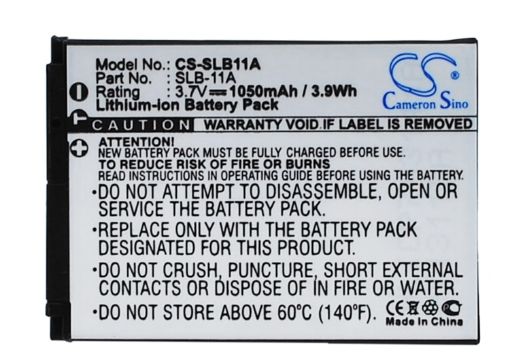Picture of Battery Replacement Samsung EA-SLB11A SLB11A SLB-11A for EX1 ST1000